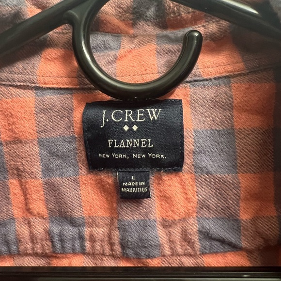 J Crew Flannel Shirt sz. LG - Picture 3 of 4